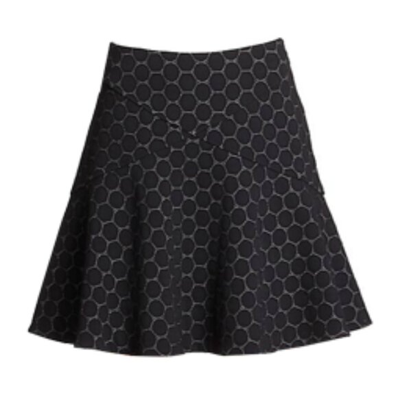 Marc By Marc Jacobs Leyna Dotty Fit & Flare Ponte Skirt ASO Spencer Hastings - Picture 6 of 11